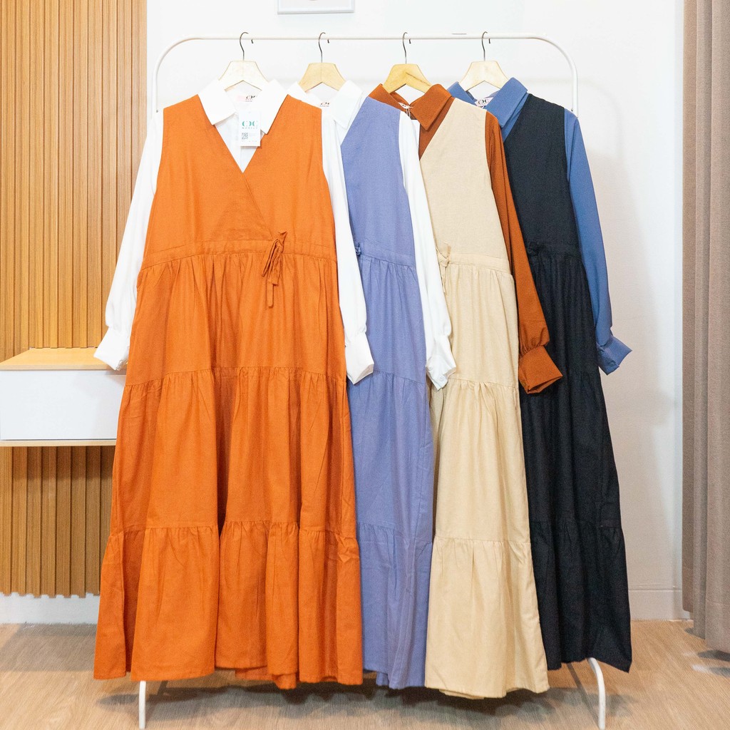 CDCModels Fetta Set Dress 2in1 - Gaun Wanita Dewasa