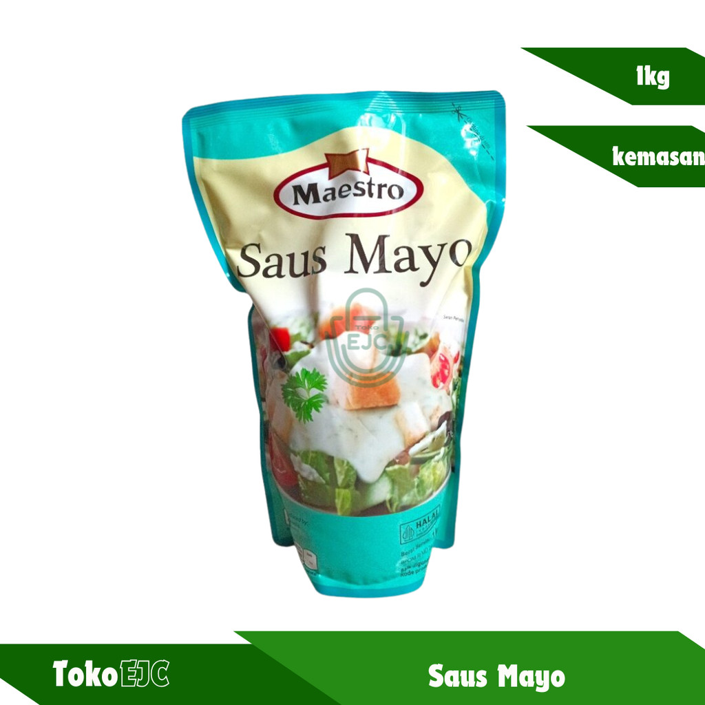 

[EJC] Maestro Saus Mayo Mayonais Mayonnaise 1kg