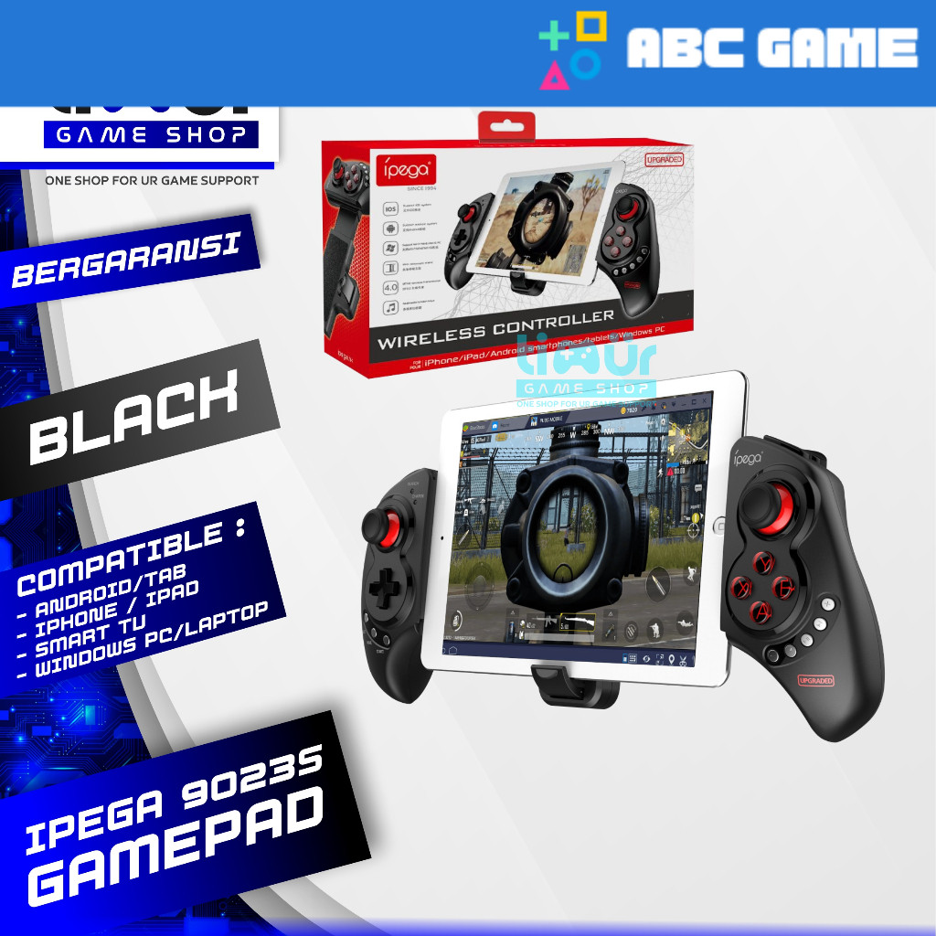 Ipega Gamepad Bluetooth PG 9023 S Joystick Stick Stik Gaming Controller HP Handphone Android