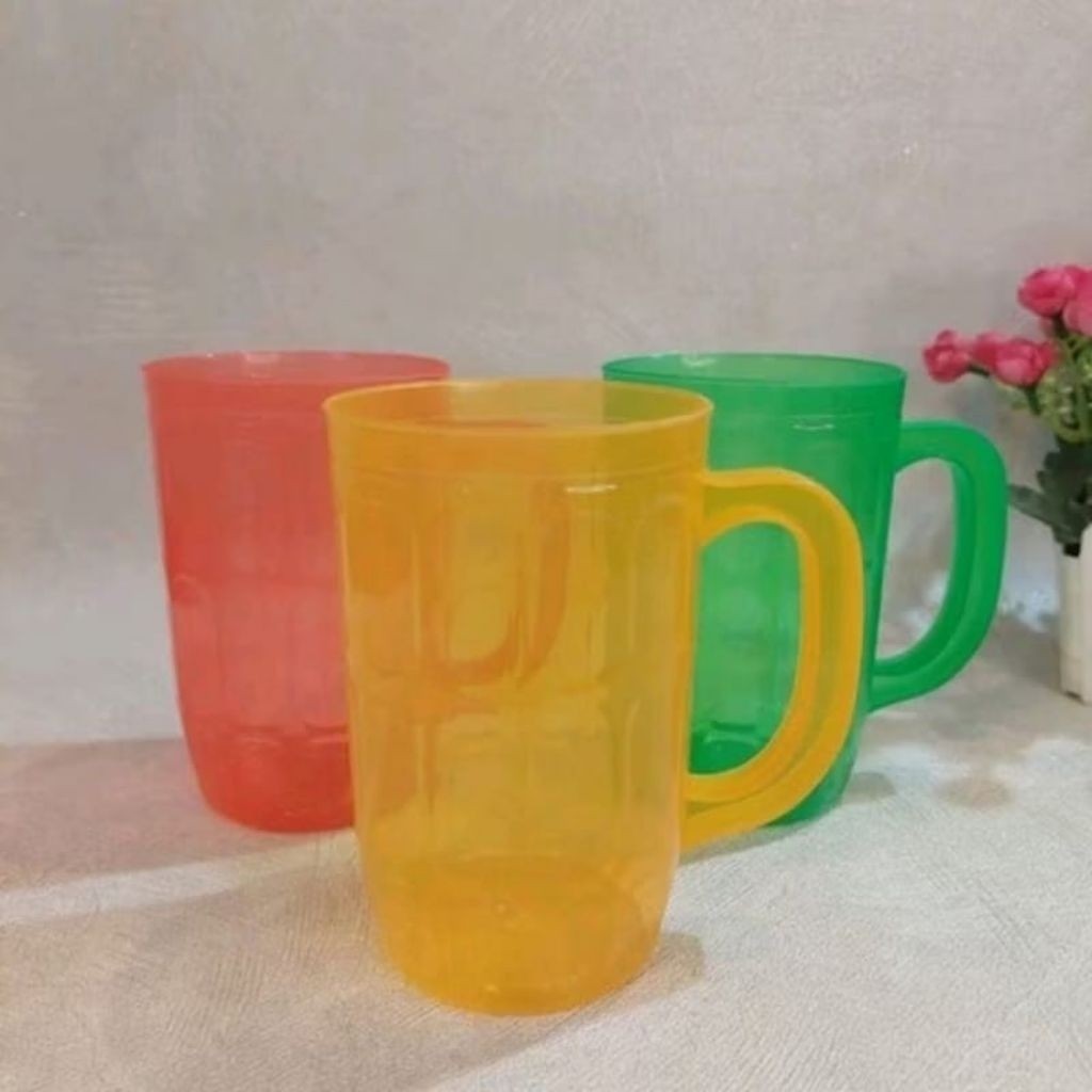 12 pcs cangkir bir gm/gelas plastik gm