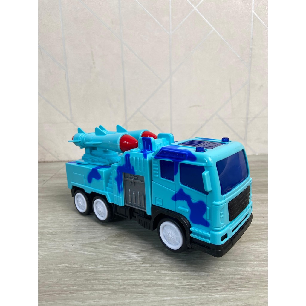 WINNO TOYSLAND【Ready】Untuk Anak Usia 0-10 Tahun Mainan Anak Mobil Truk Tank Transporter Militer Meng