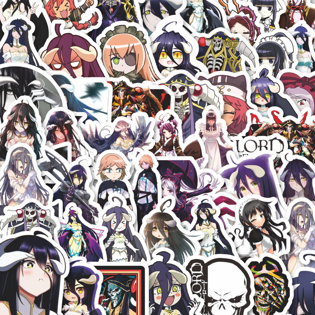 

Stiker Cutting Pack Stiker Anime Series Overlord Mix 1 Isi 100Pcs Series Aesthetic Lucu Keren Untuk Koper Bahan Vynil