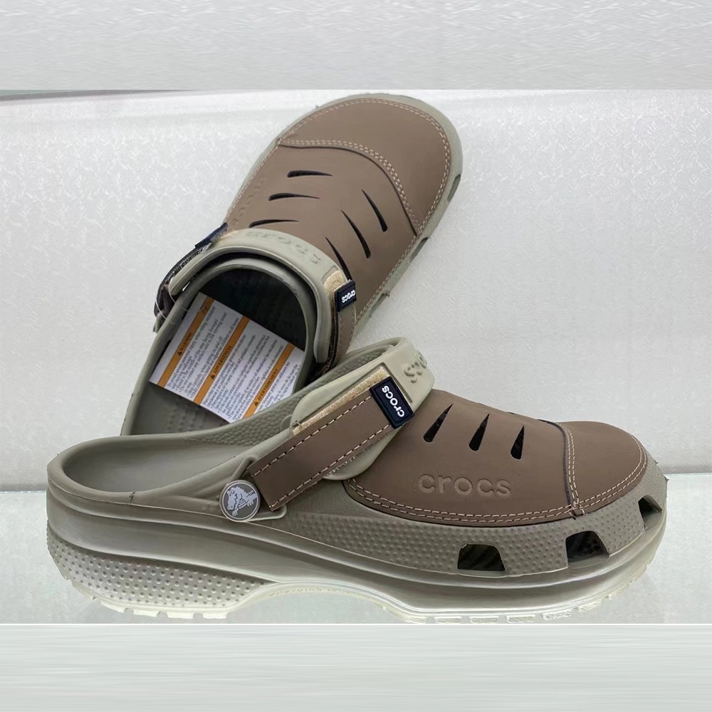 Sandal Cross Leather Sandal Kodok Pria Yukon Cross Sandal Slip On Pria