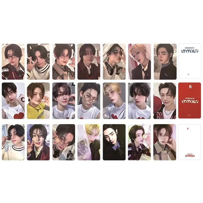 

7Pcs/Set Boy Idol New Album ROMANCE UNTOLD Lomo Cards JUNGWON HEESEUNG JAY JAKE SUNGHOON SUNOO NI-KI HD Photocards Fans Gifts
