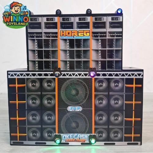 TERMURAH Sound Horeg Miniatur Bisa Dipasang di Mobil Pick Up Atau Truk Mudah digunakan tahan banting