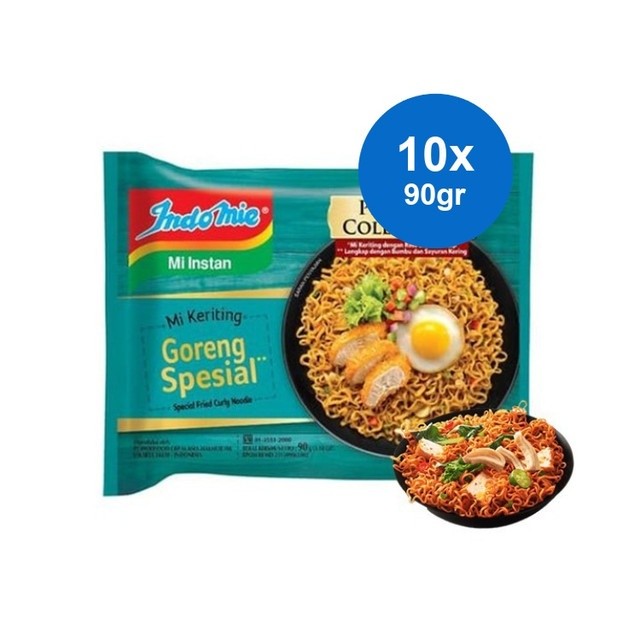 

Indomie Keriting Mie Instant Goreng Special 90 gr x 10