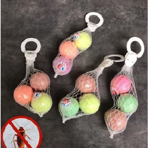 Kamper Bola Pewangi Jaring Warna Warni untuk Toilet Kamar Mandi
