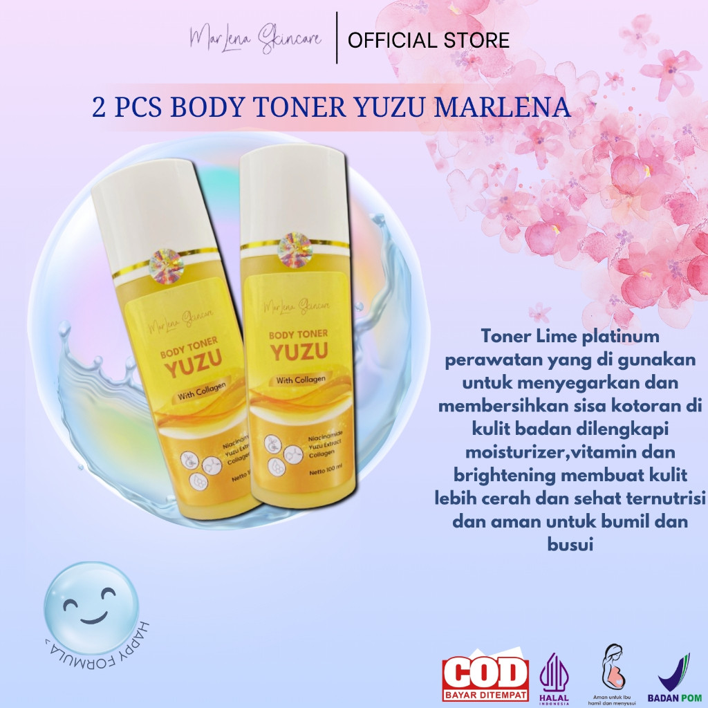 Bundling 2 Toner YUZU collagen kelupas