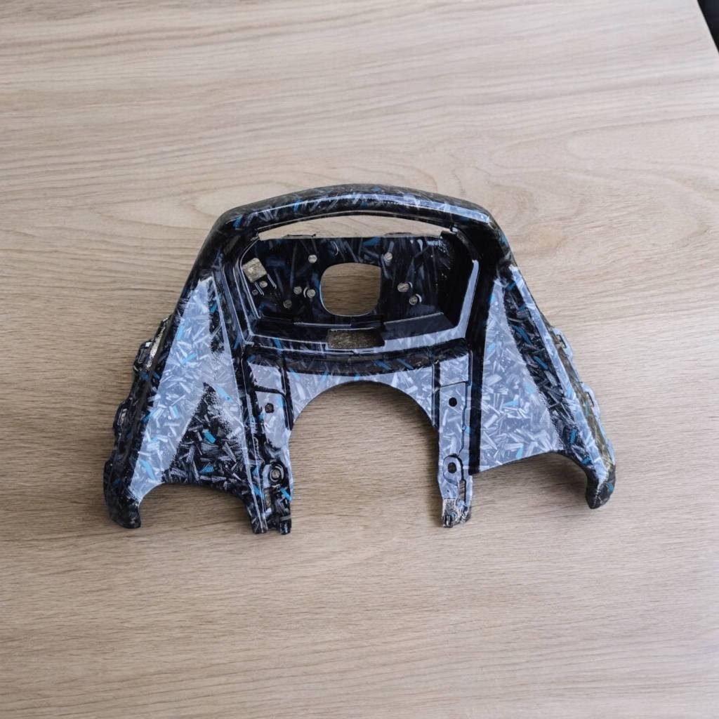 Forged biru Cover speedometer Nmax new ACL VARIASI