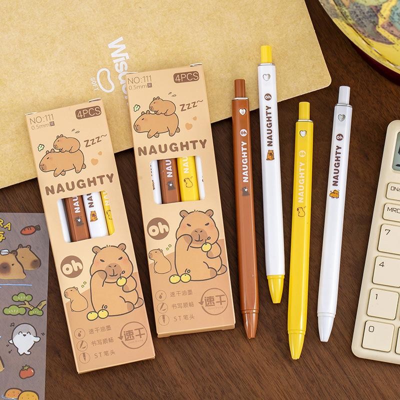 

Pena Pen Ballpoint Gel Capybara Edition 1 Pcs 0.5mm Office Pen Stationery