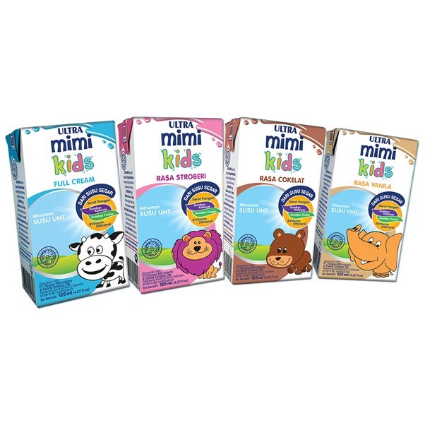 

SUSU UHT ULTRA MIMI KIDS 125ML ISI 40PCS ALL VARIANT - SUSU KOTAK - SUSU ULTRA