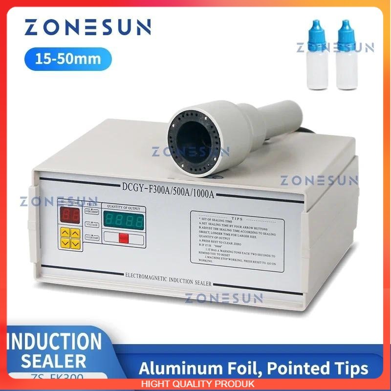 

BEST QUALITY ZONESUN Handheld Induction Sealer Aluminium Foil Pointed Tip Top Plastic Glass Bottle Sealing Machine ZS-FK300