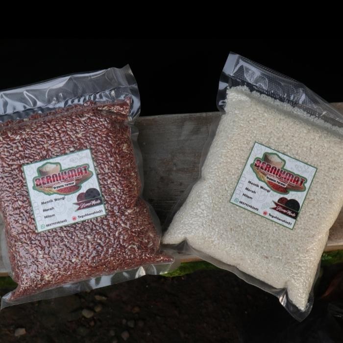 

Promo BERAS ORGANIK MERAH, HITAM, MENTIK TANPA KIMIA DAN PESTISIDA - Putih