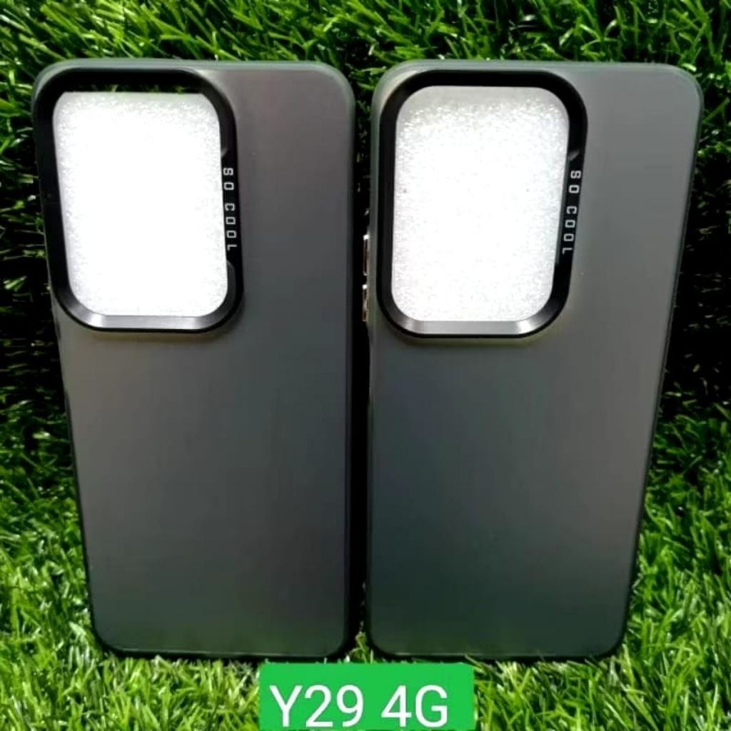 Hard Case IMD BLACK VIVO VIVO Y29 4G/Y29S/Y04 GASING HYBRID IMD BLACK SO COOL HOLOGRAM Polycarbonate