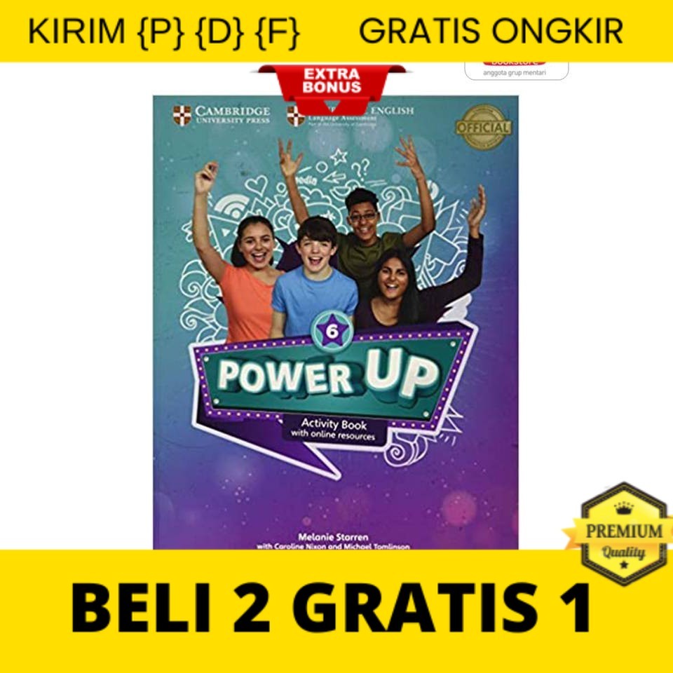 

{P} {D} {F} Power Up 6 - Activity Book w/Online'