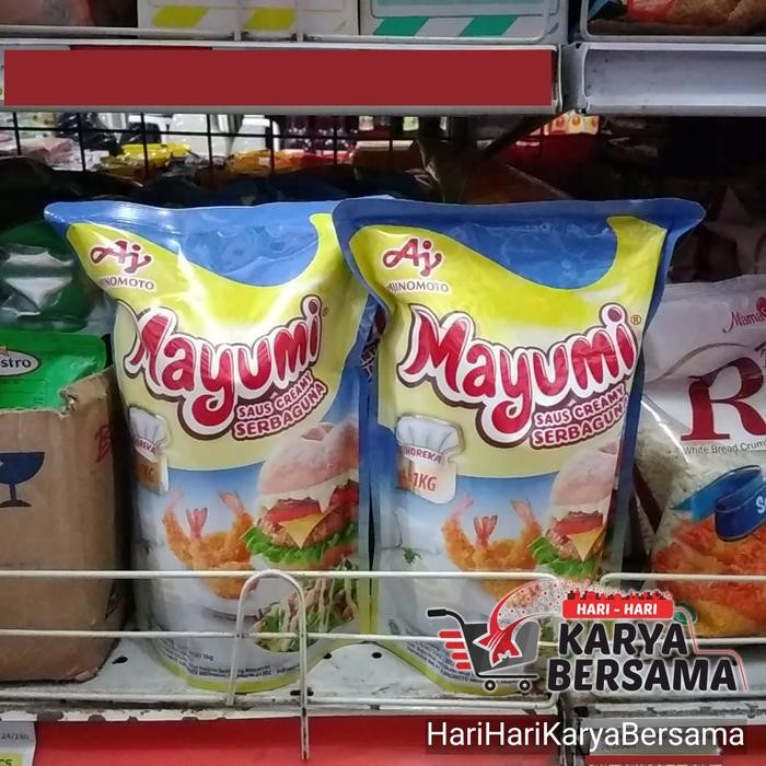 

Promo MAYUMI SAUS CREAMY SERBAGUNA POUCH 1KG