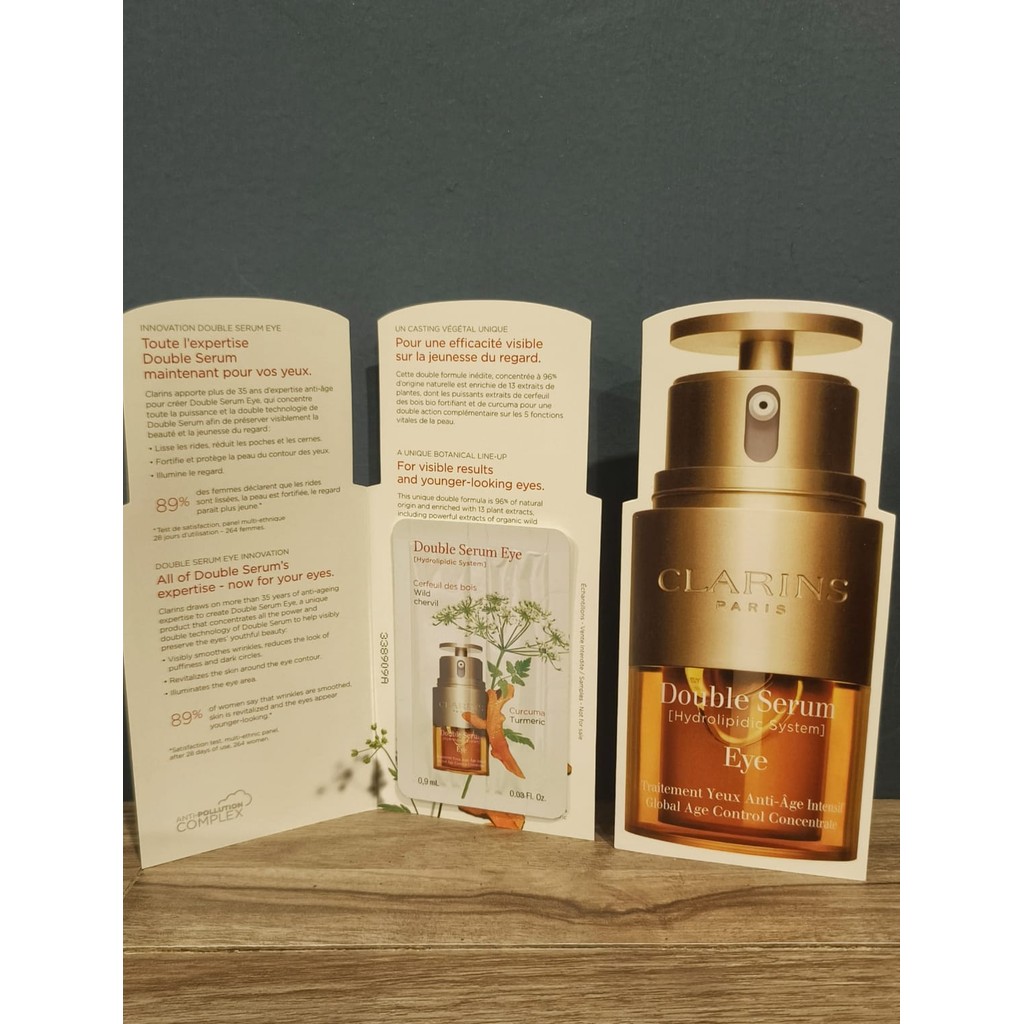 Clarins Double Serum Eye Trial Size 0.9ml / Clarins Eye Serum