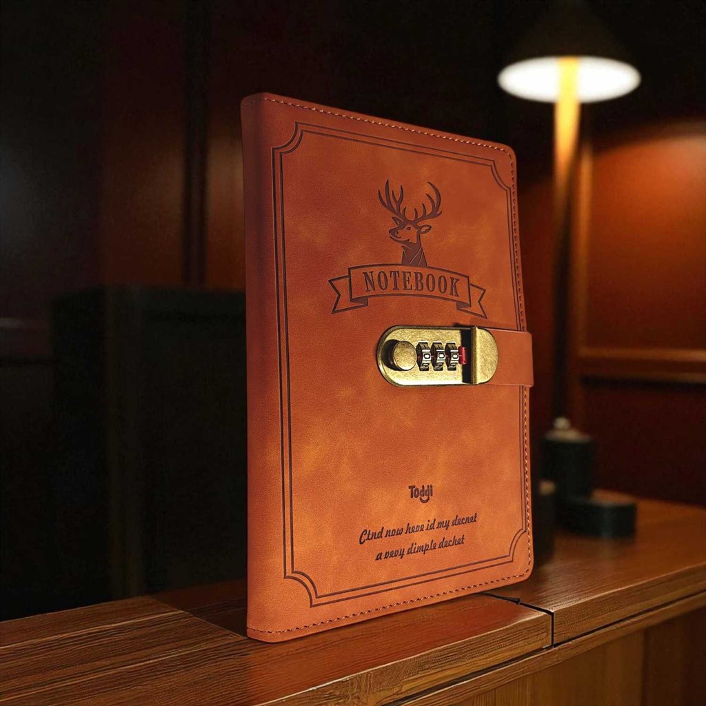 

Buku Notebook Leather 80GSM 265 with Lock TD-A5