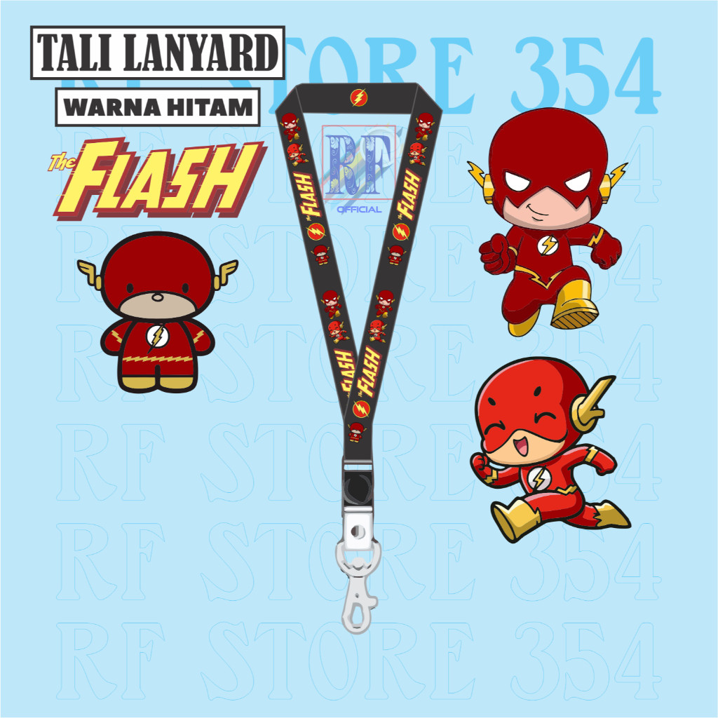 

TALI LANYARD FLASH - TALI ID CARD FLES SUPER HERO DC COMIC - FLAZZ GANTUNGAN KUNCI GANTUNGAN FLASHDISK GANTUNGAN NAMETAG TALI LANYARD BEST SELLER COD