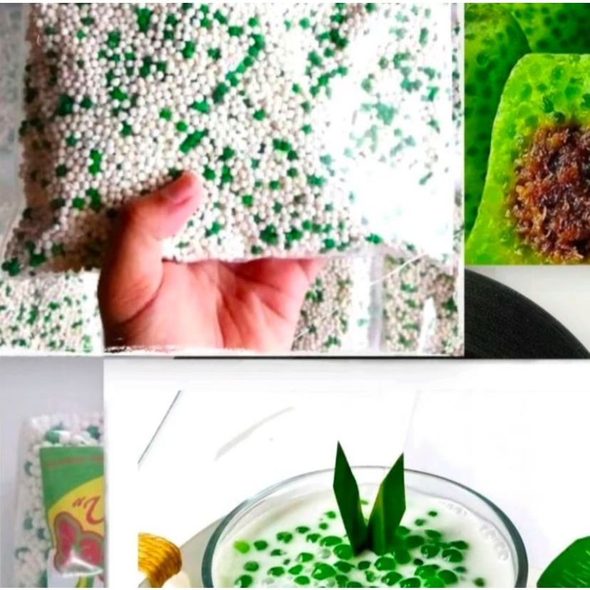 

Produk Baru Kemasan Ekonomis-500 gram-Sagu Mutiara Hijau 100% Asli Tanpa Campuran Bahan Lain / Sagu Mutiara Enak Gampang Bikinnya