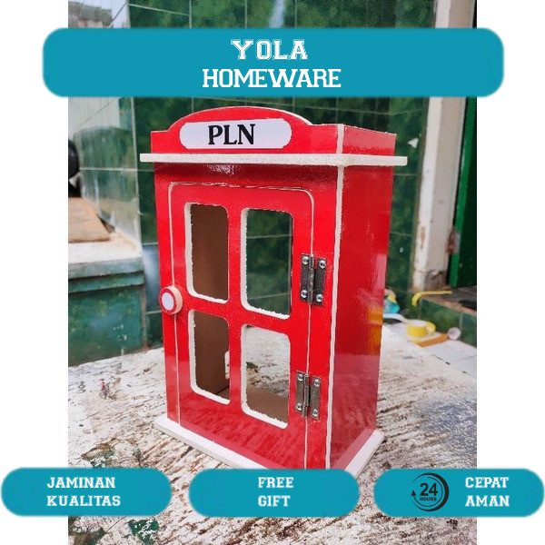 Box Meteran Listrik Token PLN