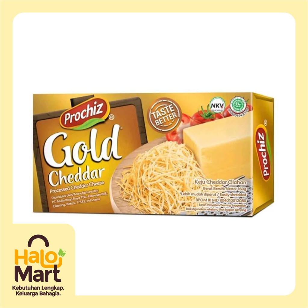 

KEJU PROCHIZ GOLD CHEDDAR 160GR