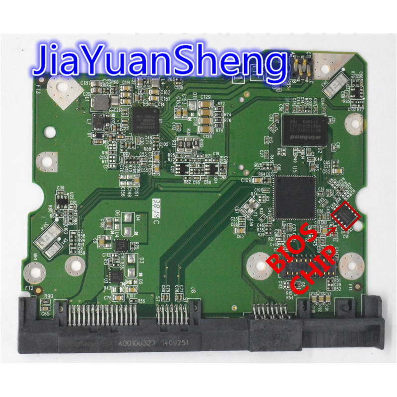 Western digital hard driver PCB Board HDD PCB / 2060-800001-005 REV P1 800001-205  / WD60EFRX , WD60