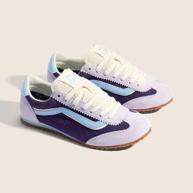 VANS SUPER LOWPRO TRI-TONE LILAC MIST ORIGINAL Shoes Casual Pria Wanita - 36