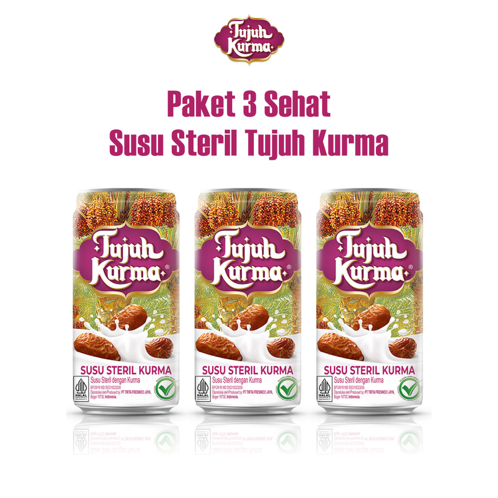 

Paket 3 Tujuh Kurma Susu Steril Kurma