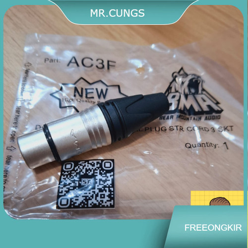 SOKET FEMALE CANON XLR BMA ORIGINAL