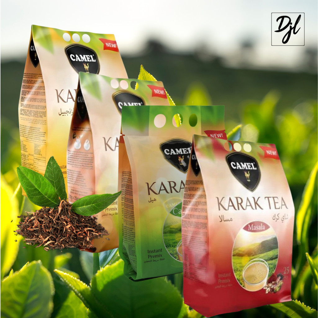

Camel Instant Karak Tea 500gr Teh Susu Arab Instan Cardamom Ginger Jahe Masala Original Praktis