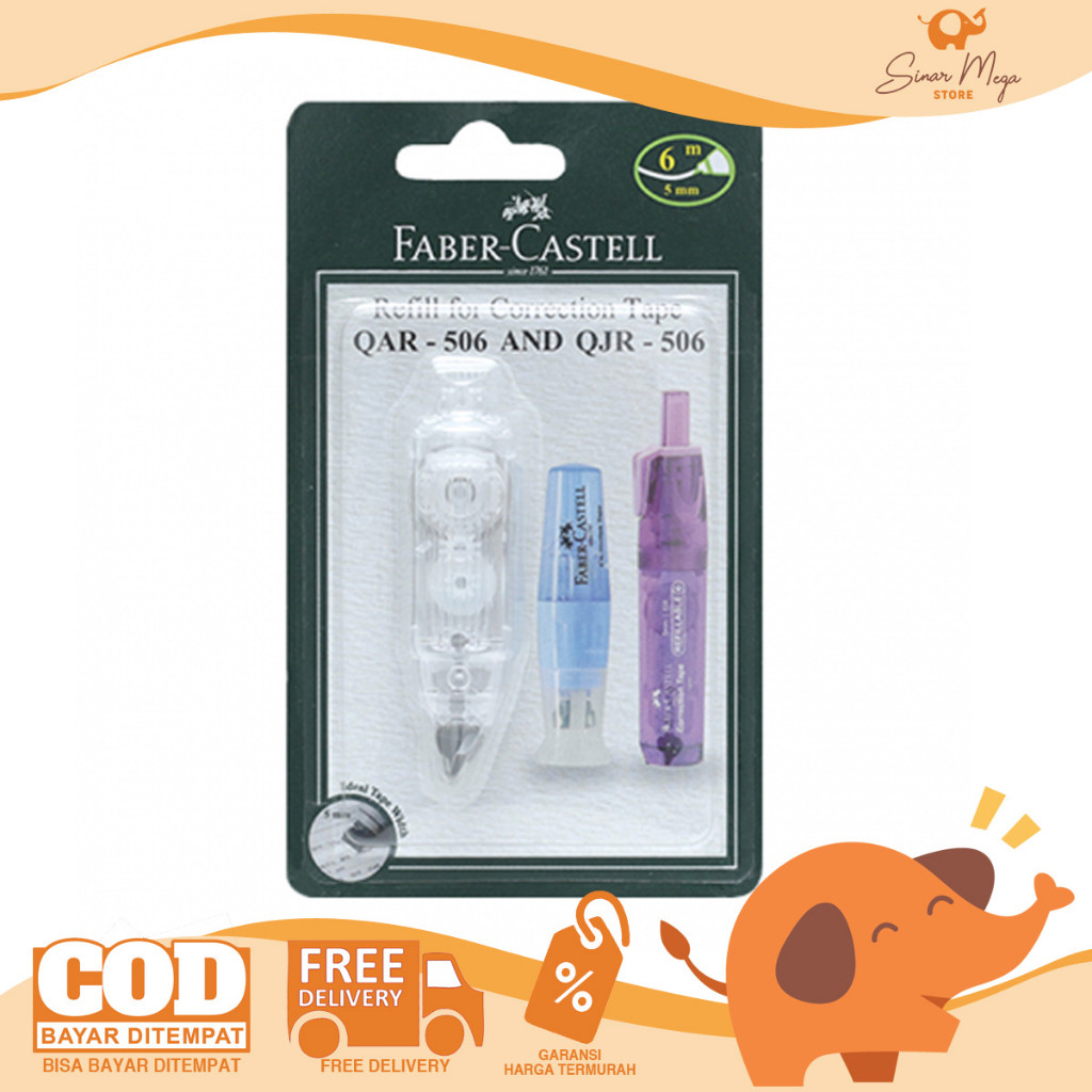 

Faber Refill Correction Tape For QAR & QJR 506