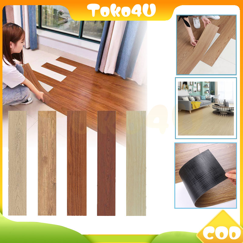 flooring vinyl high quality sticker/ flooring vinil high quality sticker kayu wallpaper / vinyl lant