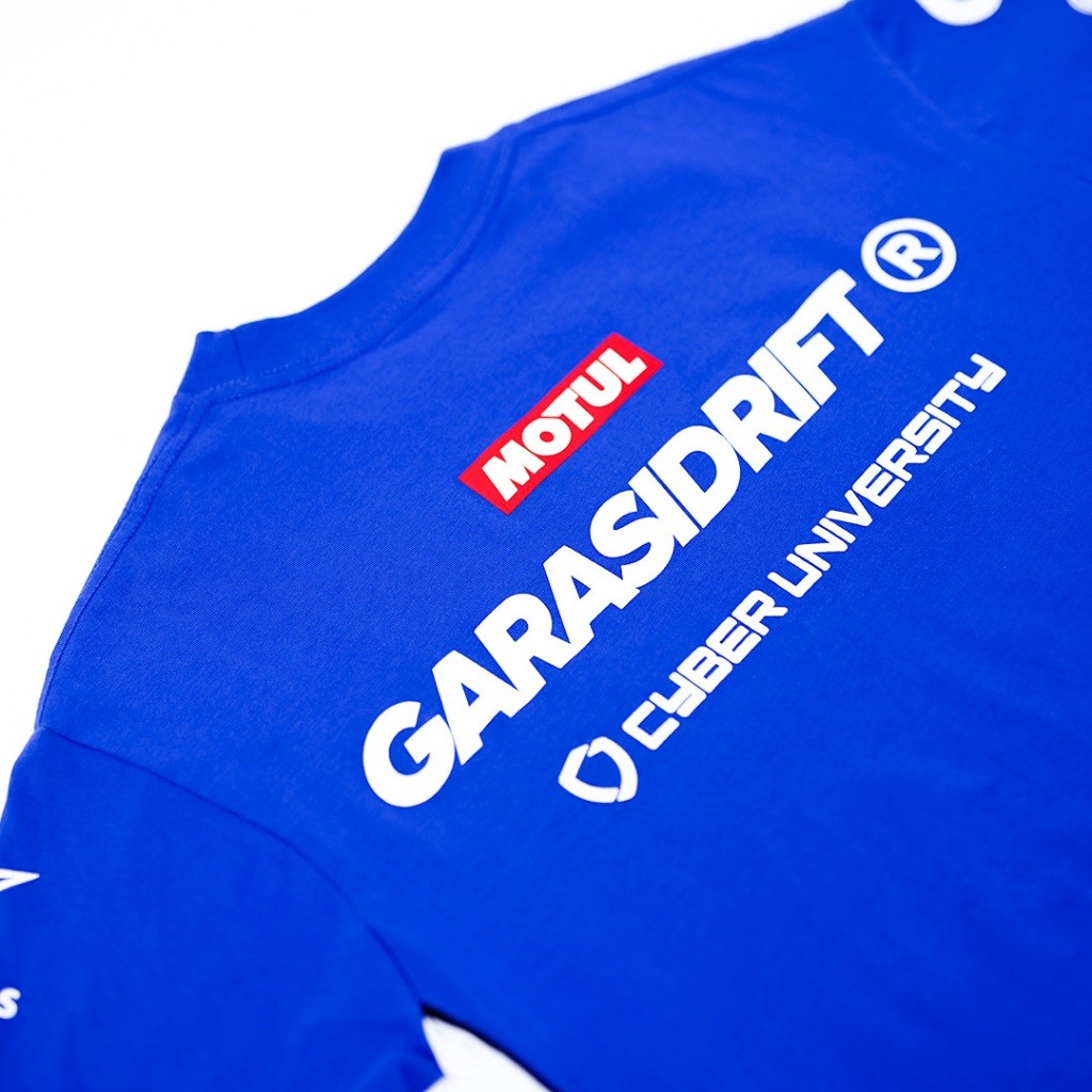 LIM_STORE Garasi Drift T-Shirt GDRT 2025 Type 1 Blue