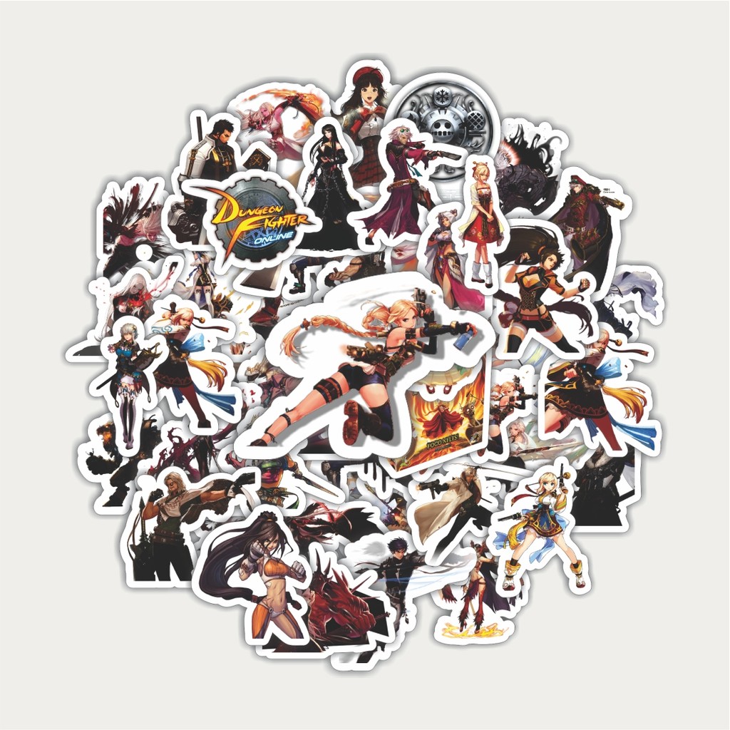 

Sticker Pack Stiker Game Series Dungeon Fighter Karakter Mix 2 | Sticker TUMBLR | Stiker LAPTOP KOPER HELM