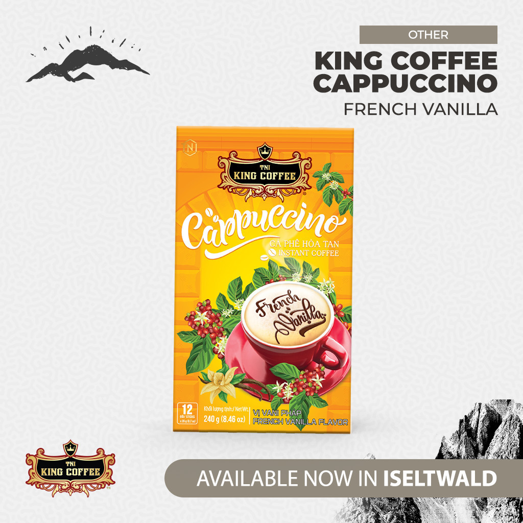 

KOPI VIETNAM KING COFFEE CAPPUCCINO FRENCH VANILLA FLAVOR