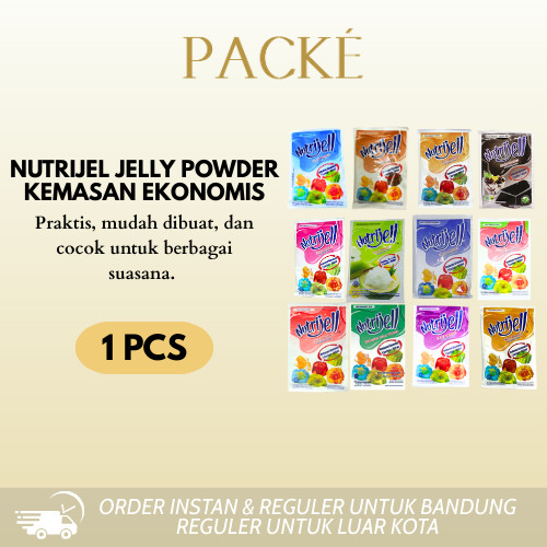 

Nutrijel/Agar-Agar/Puding Kemasan Ekonomis 10 g