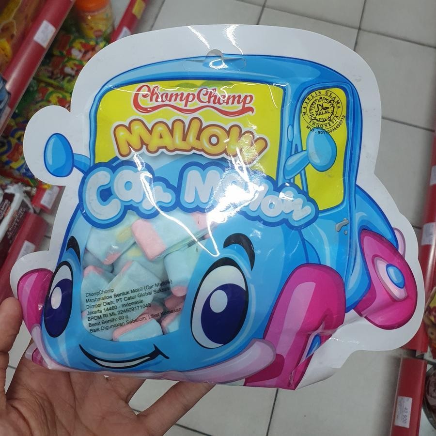 

Chomp Chomp Mallow Marshmallow Bentuk Mobil IMPORT