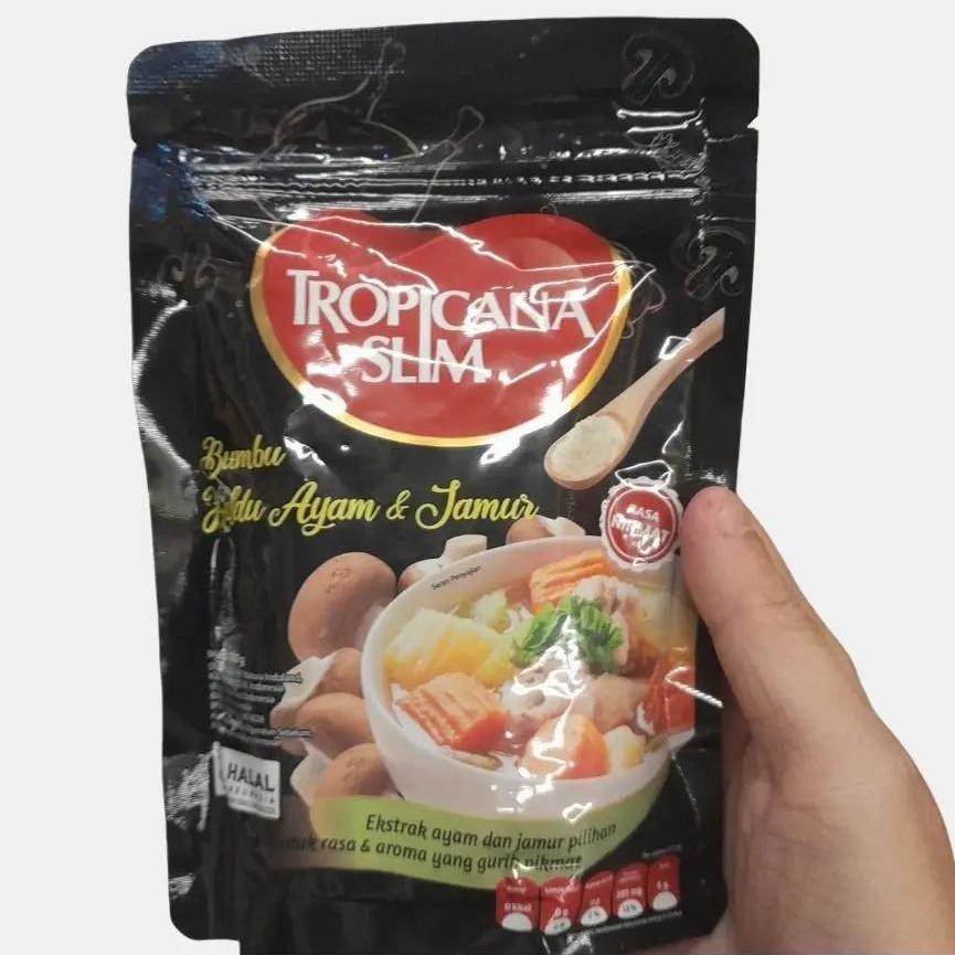 

Tropicana Slim Bumbu Kaldu Ayam dan Jamur 100gr
