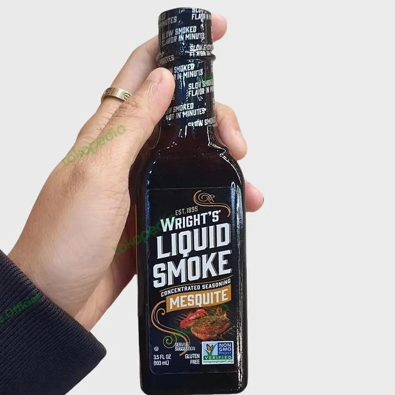 

Wright's Liquid Smoke BBQ Mesquite Gluten Free Saus BBQ 103ml