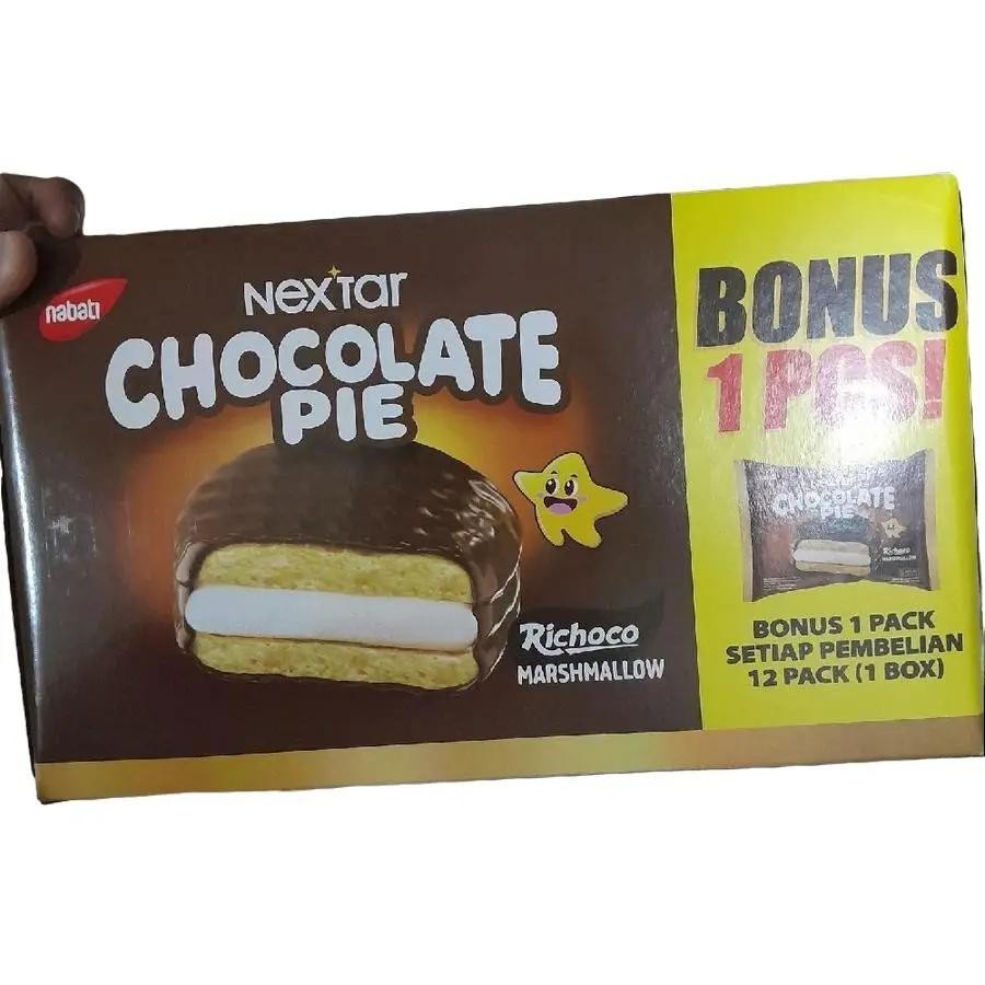 

Nextar Chocolate Pie Richoco Marshmallow ( isi 12 / box )
