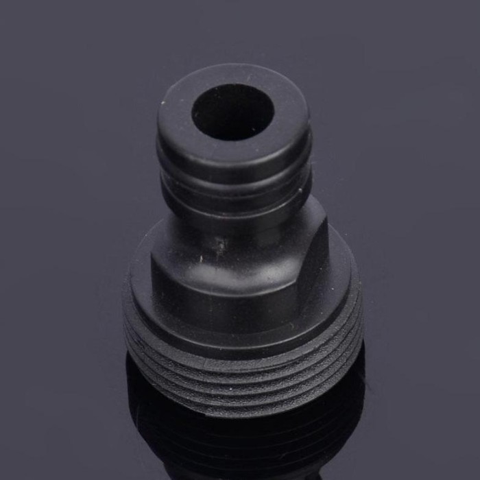 MZ KONEKTOR HITAM Drat Luar 3/4 Quick Release Male Sambungan Selang