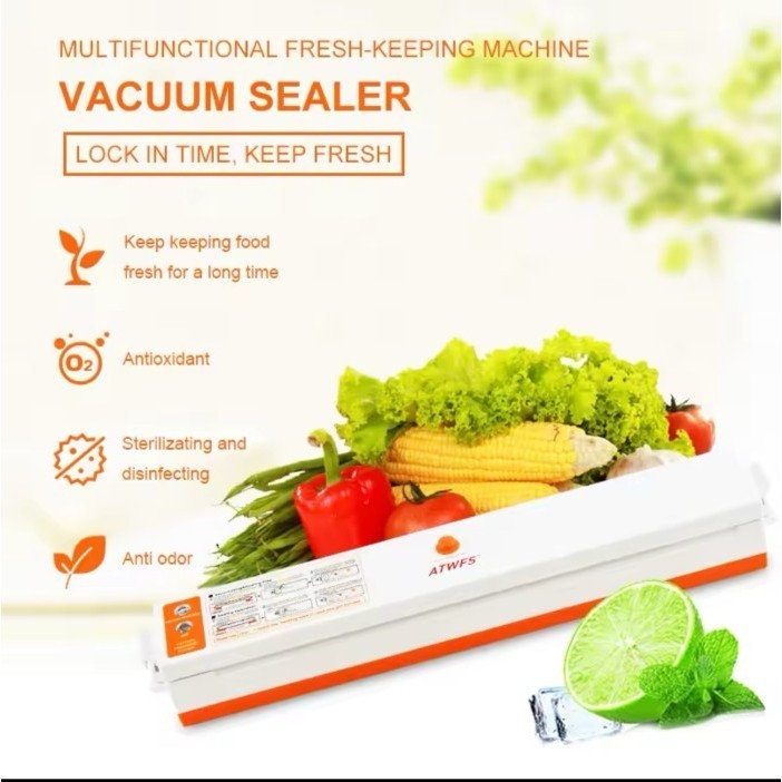 LQL-08 Vacuum Sealer Mesin Pengemas Vakum Sealer Makanan Portabel