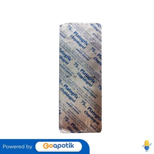 Platogrix 75 Mg Strip 14 Tablet