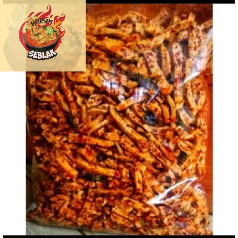 

Seblak krispi BASRENG PEDAS DAUN JERUK VIRAL 500gr / BASRENG BUMBU MELIMPAH Seblak