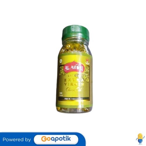 

Al-Arobi Zaitun Extra Virgin Olive Oil Botol 100 Kapsul