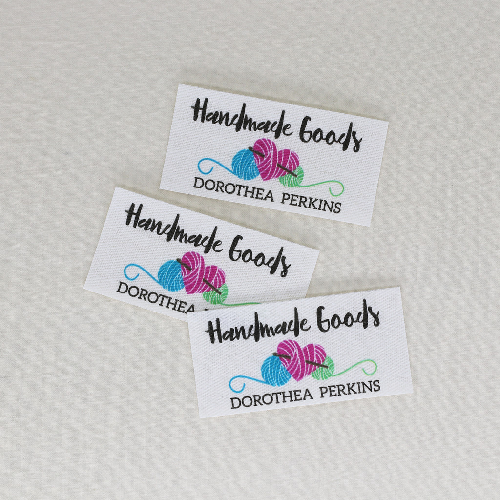 

80 piece Custom Ironing Labels, Personalized Name, Clothing Labels, Fabric tags,Brand Labels, handmade tags(YT301)