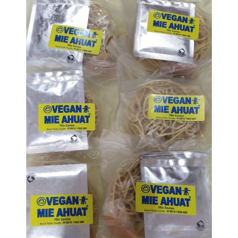 

AHUAT MIE INSTAN VEGAN 5 Pcs