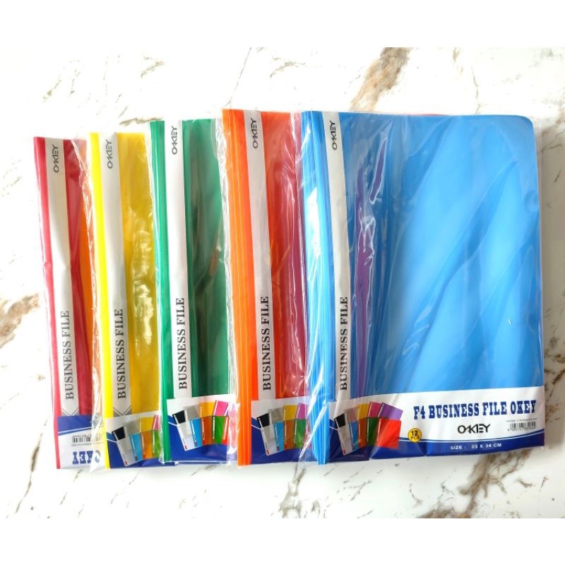 

[MSS] Business File Folio / F4 OKEY ( 1 Pack / 12 Pcs)