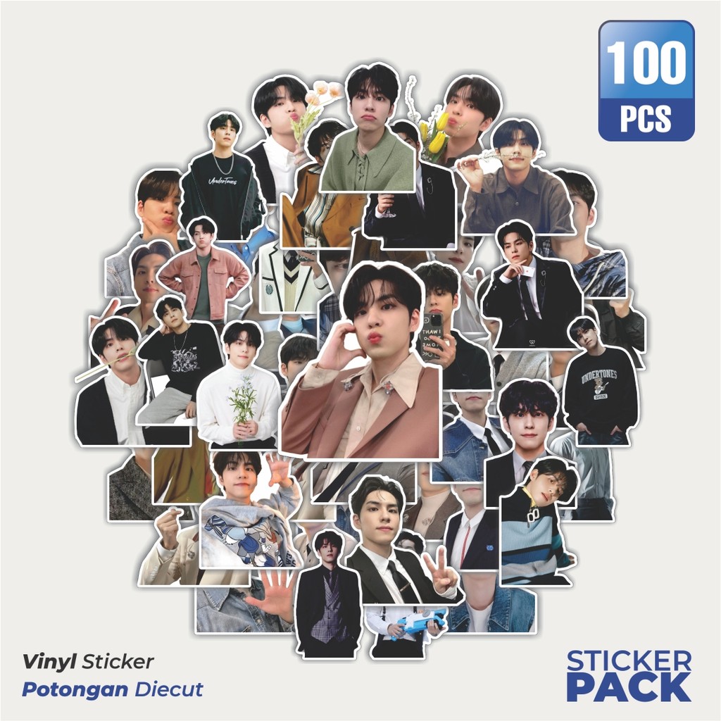 

Super Hemat! 100 PCS Stiker Day6 Wonpil (Kim Won Pil) Waterproof Aesthetic- Untuk Laptop, Motor, dan Helm - Paper Stationery Pack